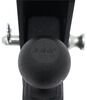 bulletproof hitches trailer hitch ball mount adjustable drop - 6 inch rise 2-ball for 2 10 000 lbs