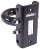 standard coupler with bracket brophy lunette ring w/ 3-position adjustable channel - 3 inch diameter 24 000 lbs