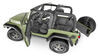 custom fit cargo area bedtred jeep replacement liner for rear and tailgate - rubber