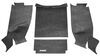 custom fit all seats bedrug jeep replacement liner for rear cargo area and tailgate - carpet