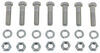 trailer brakes hardware mounting bolts and for 12-1/4 inch single brake assembly - 10 000 lbs to 15