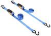 trailer truck bed 0 - 1 inch wide bullring ratchet straps s-hooks x 15' 500 lbs qty 2