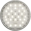 submersible lights 4-5/16 inch diameter led backup light for trucks or trailers - 27 diodes round clear lens 24v
