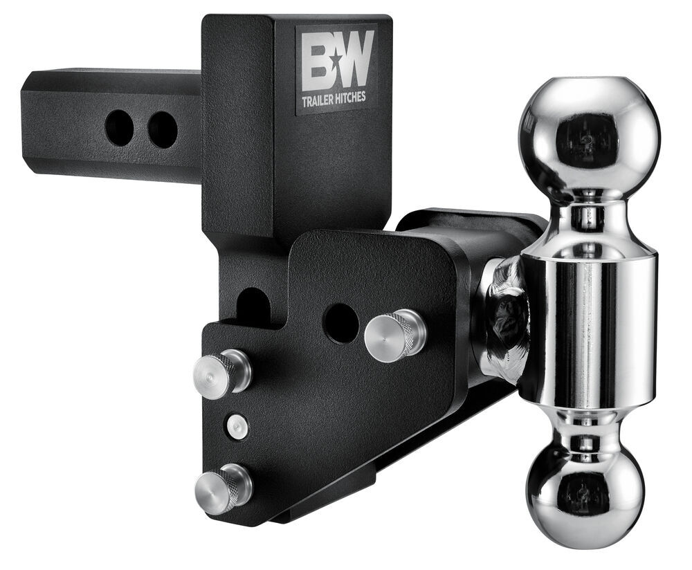 B&W GM MultiPro Tailgate Tow & Stow 2-Ball Mount - 2" Hitch - 3-1/2 ...