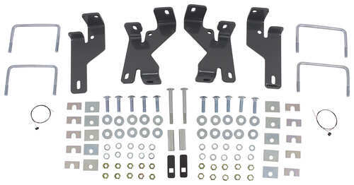 B&W Custom Mounting Brackets For Patriot 5th Wheel Above Bed Base Rails ...