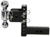 b and w trailer hitch ball mount adjustable class iv 10000 lbs gtw