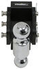 adjustable ball mount 10000 lbs gtw class iv b&w tow & stow 2-ball - 2 inch hitch 5 drop 5-1/2 rise 10k black