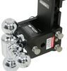 b and w trailer hitch ball mount adjustable class iv 10000 lbs gtw
