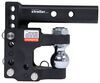 adjustable ball mount 2-5/16 inch one b&w tow & stow pintle hook with - 2 hitches 10 000 lbs/16 lbs