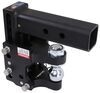 pintle hook - ball combo 2-1/2 inch hitch mount b&w tow & stow with 2 hitches 10 000 lbs/16 lbs