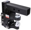pintle hook - ball combo 2-1/2 inch hitch mount b&w tow & stow 2-5/16 hitches 10 000 lbs/16 lbs
