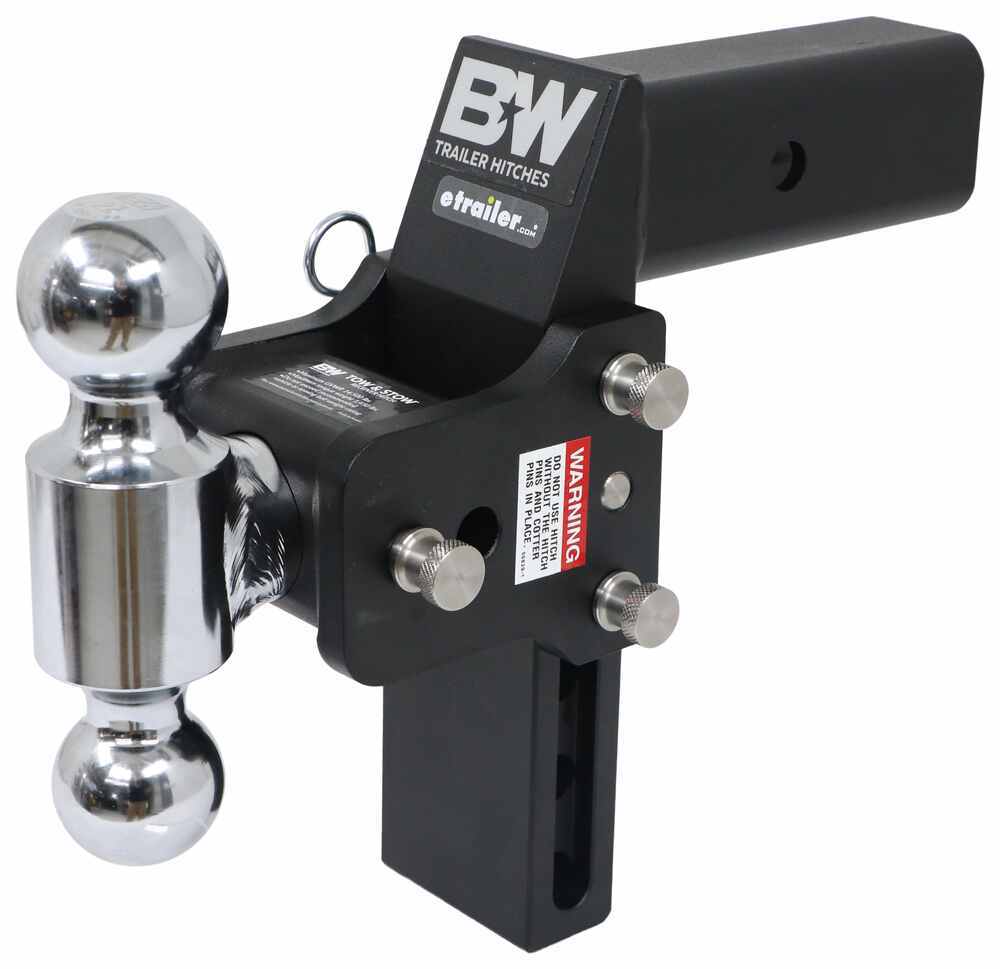 B&W Tow & Stow 2-Ball Mount - Compatible with GM MultiPro Tailgate - 2. ...