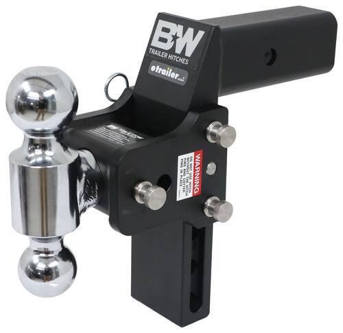 B&W Tow & Stow 2-Ball Mount - Compatible With GM MultiPro Tailgate - 2. ...