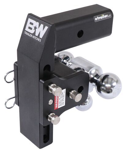 B&W Tow & Stow 3-Ball Mount - Compatible With GM MultiPro Tailgate - 2. ...