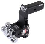 B&W Tow & Stow 3-Ball Mount - Compatible with GM MultiPro Tailgate - 2.5" Hitch - 14.5K 