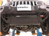 2018 jeep jl wrangler unlimited  removable drawbars twist lock attachment on a vehicle