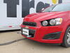 2013 chevrolet sonic  removable drawbars twist lock attachment on a vehicle
