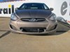 2012 hyundai accent  removable drawbars twist lock attachment on a vehicle