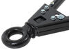 coupler style fits blue ox base plates trion tow bar for pintle hitch - 2-1/2 inch lunette ring 20 000 lbs