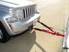 2013 jeep liberty  tow bar on a vehicle