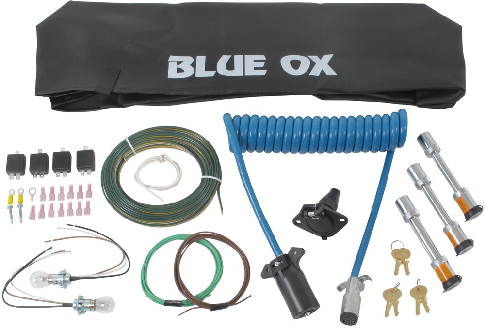 Blue Ox Towing Accessories Kit for Alpha and Aventa LX Tow Bars - 7-Wire to 6-Wire - 10,000 lbs Accessories Kit BX88231