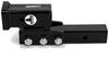 blue ox accessories and parts tow bar hitch adapters high-low adapter for bars - 2 inch hitches 3 rise/drop 12 long