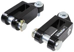 Blue Ox Off-Road Bumper Adapters for Blue Ox Motorhome Mounted Tow Bars - 1" D-Rings