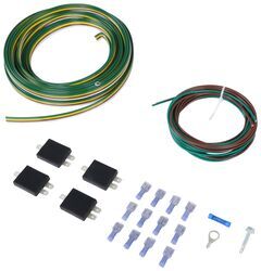 Blue Ox 4-Diode Universal Tail Light Wiring Kit for Towed Vehicles - BX8848
