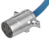 plugs into vehicle wiring universal blue ox 4-wire coiled electrical cord with 4-way round