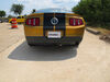 2010 ford mustang  custom fit hitch on a vehicle