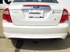 2012 ford fusion  custom fit hitch on a vehicle