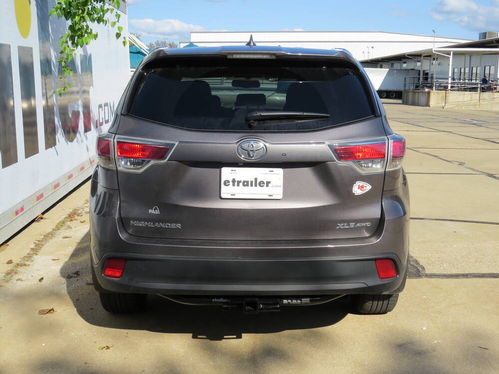 2016 Toyota Highlander Curt Trailer Hitch Receiver - Custom Fit - Class ...