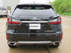 2016 lexus rx 350 trailer hitch curt custom fit 600 lbs wd tw receiver - class iii 2 inch