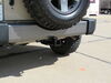 2011 jeep wrangler  custom fit hitch class iii curt trailer receiver - 2 inch