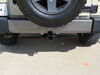 2011 jeep wrangler  custom fit hitch 5000 lbs wd gtw curt trailer receiver - class iii 2 inch