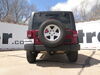 2014 jeep wrangler  custom fit hitch 5000 lbs wd gtw curt trailer receiver - class iii 2 inch