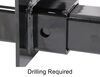 frame mount hitch adjustable width trailer receiver for rvs 22 inch to 66 wide