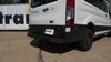 2019 ford transit t350  custom fit hitch 1000 lbs wd tw curt trailer receiver - class iv 2 inch