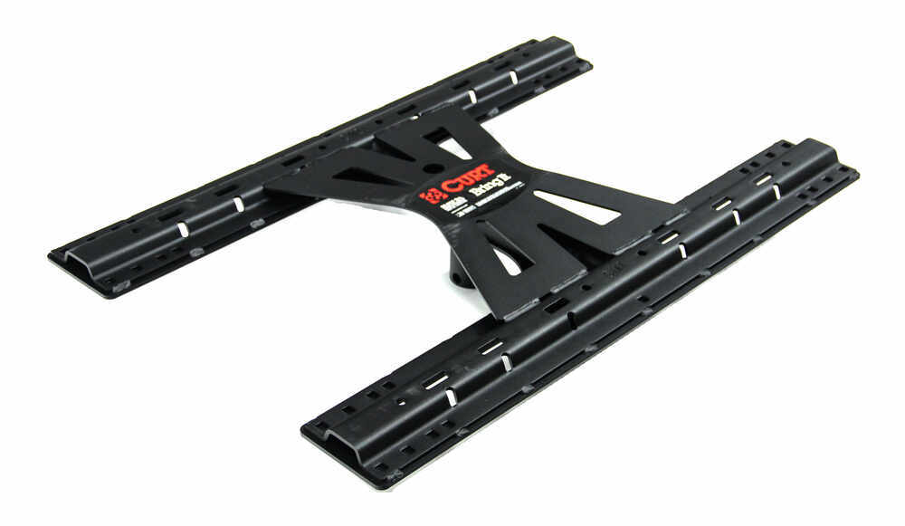 Curt X5 5th Wheel Base Rails Adapter for Curt Double Lock Gooseneck Trailer Hitches - 20,000 lbs - C16210