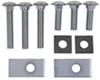 spacer kit for curt universal fifth wheel rails and installation - toyota tundra