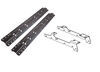 curt custom fifth wheel installation kit for ford f150 and f250 - gloss finish