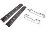 curt custom fifth wheel installation kit for ford f150 - carbide finish