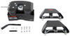 fixed fifth wheel cushioned double pivot curt a16 5th trailer hitch with ford oem legs - dual jaw 16 000 lbs