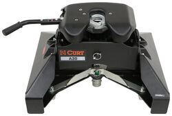 Curt A20 5th Wheel Trailer Hitch for Nissan Titan XD Towing Prep Package - Dual Jaw - 20,000 lbs