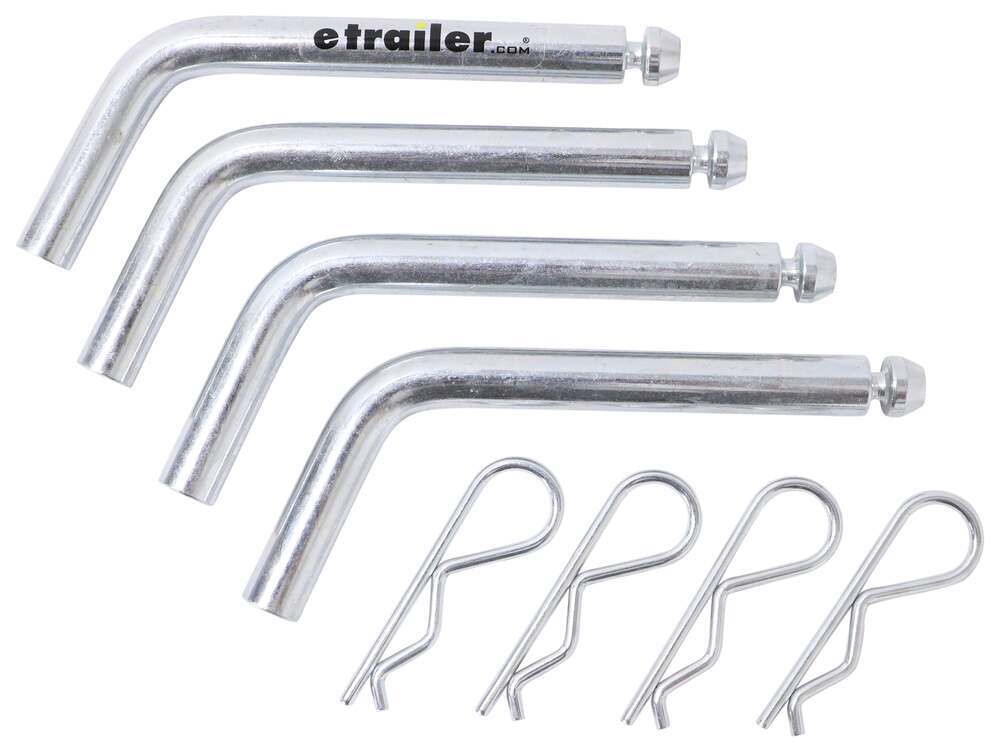 Replacement Rail Pins and Clips for Curt 5th Wheel Trailer Hitches and Gooseneck Adapters - Qty 4 - C16902