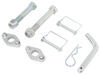 weight distribution hitch replacement hardware kit for curt trutrack system w/ sway control - 5k to 10k
