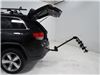 2014 jeep grand cherokee  hanging rack folding tilt-away on a vehicle