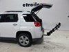 2015 gmc terrain  hanging rack fits 2 inch hitch on a vehicle