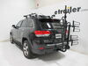 2014 jeep grand cherokee  platform rack tilt-away fold-up curt 4 bike - 2 inch hitches frame mount tilting