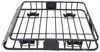 cargo basket aero bars factory rhino rack hd round square curt roof mounted - 41-1/2 inch long x 37 wide 4 deep 150 lbs